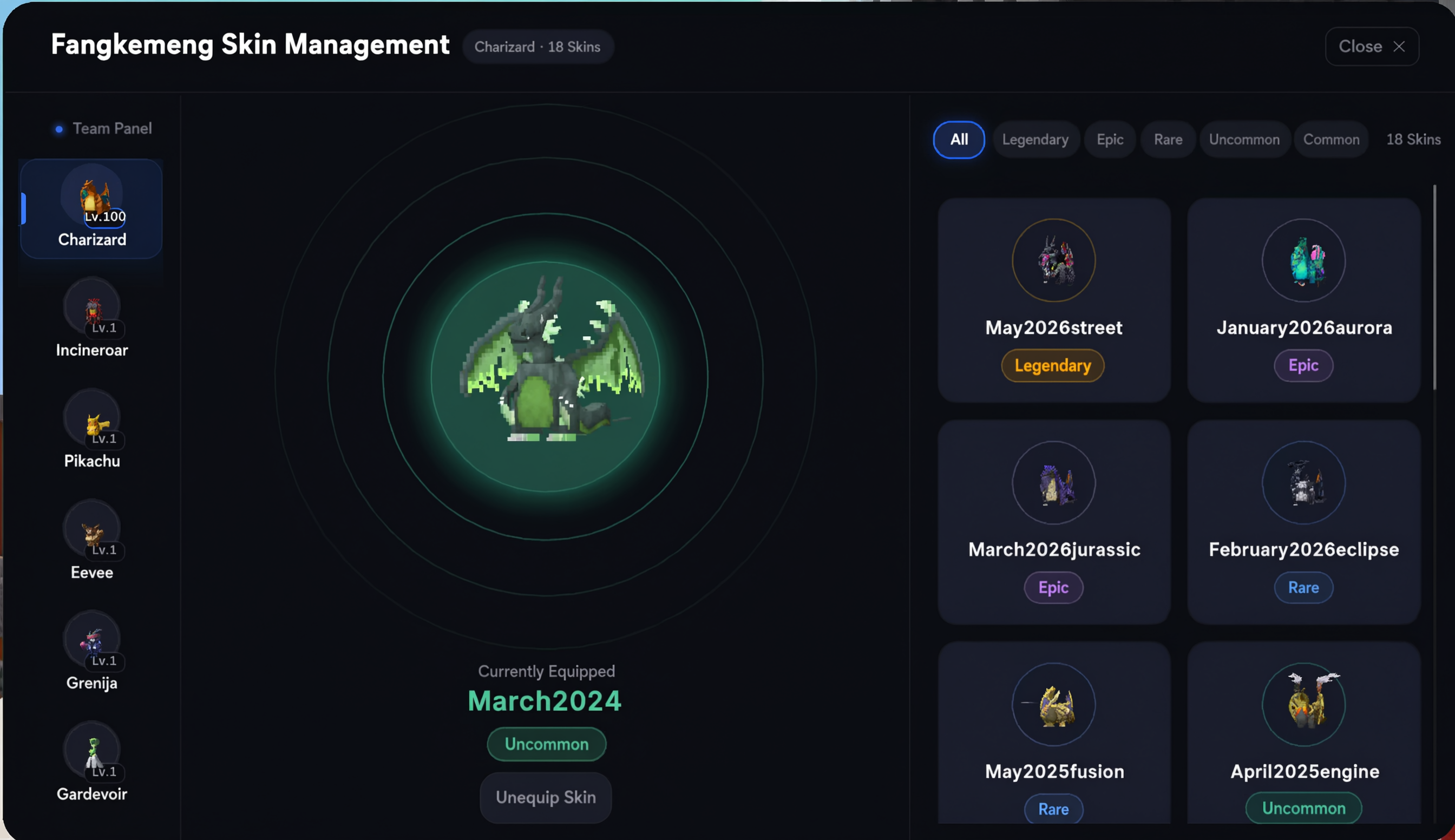 Cobblemon Skin Manager